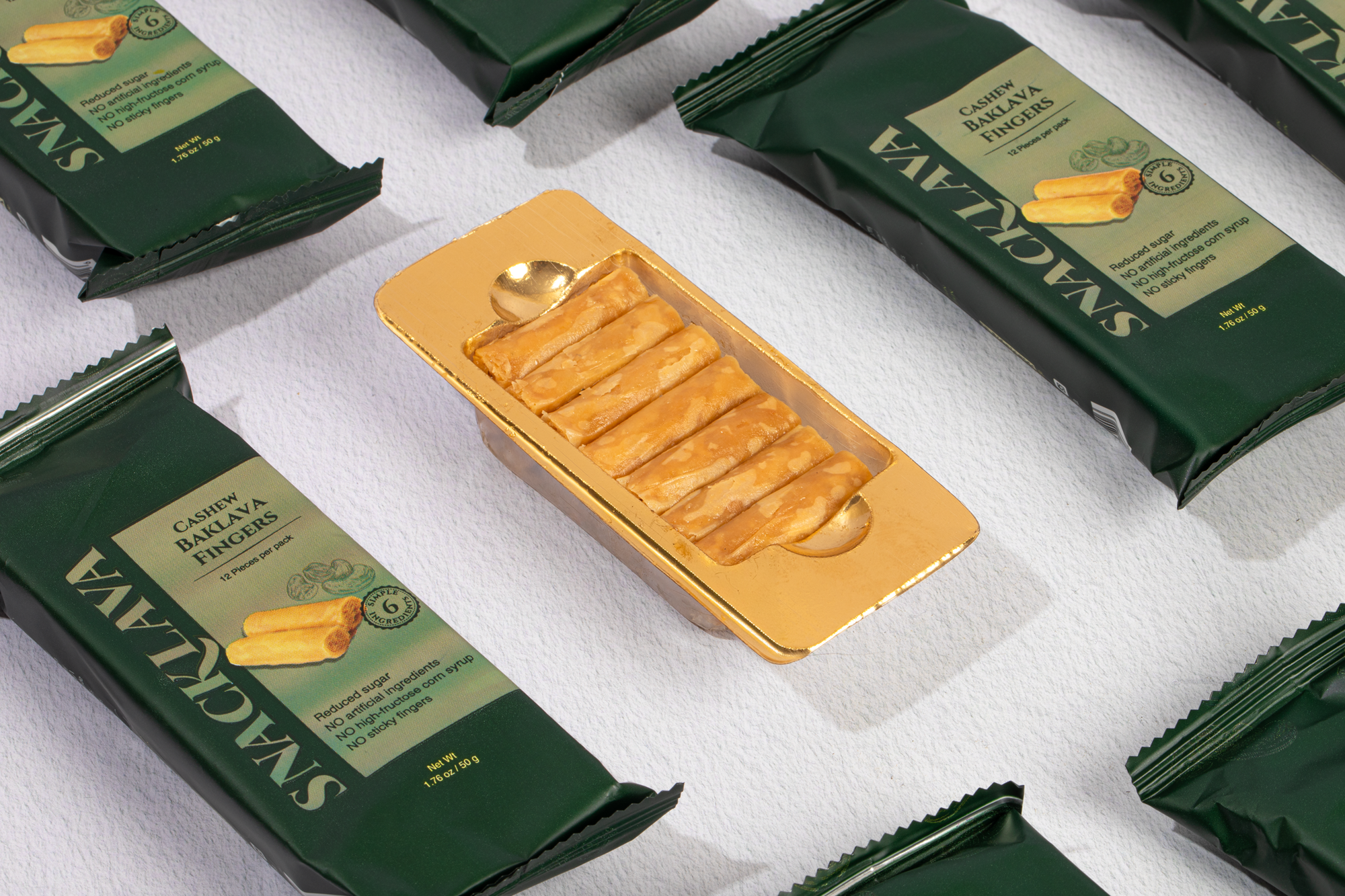 Baklava Fingers Cashew Snacklava®