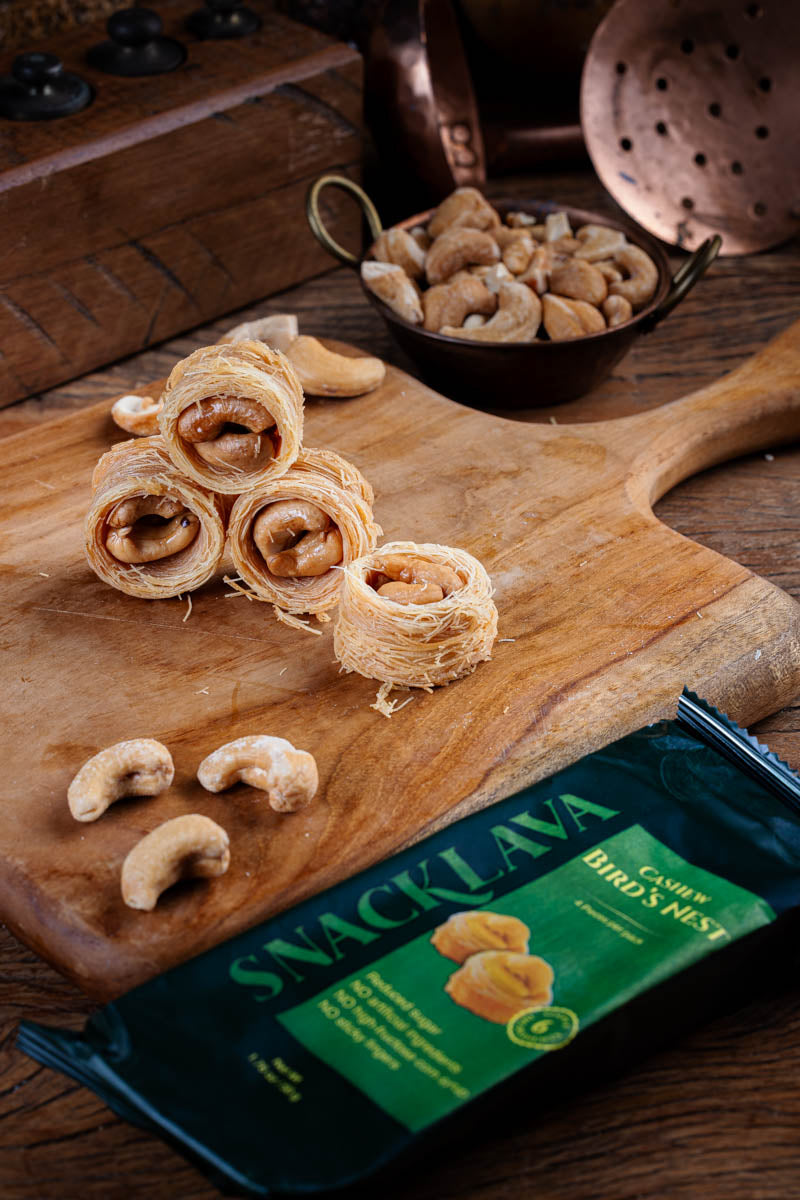 Bird's Nests Cashew Snacklava® – Dar Baklava