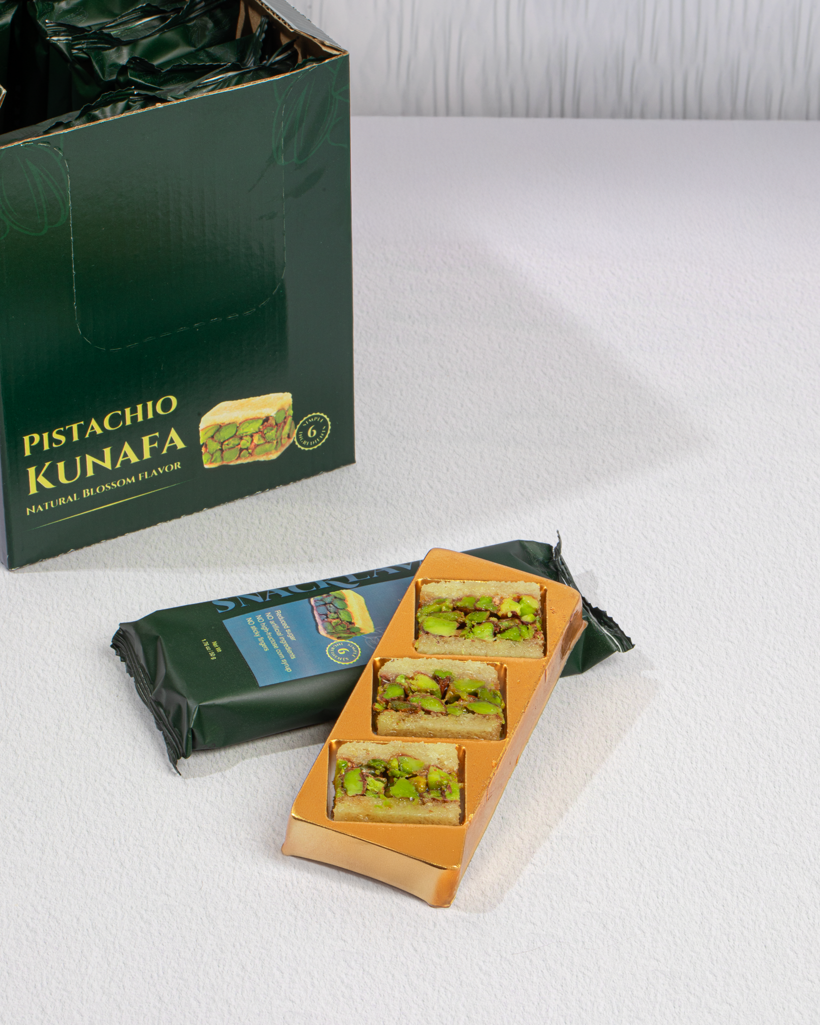 Kunafa White Pistachio Snacklava®