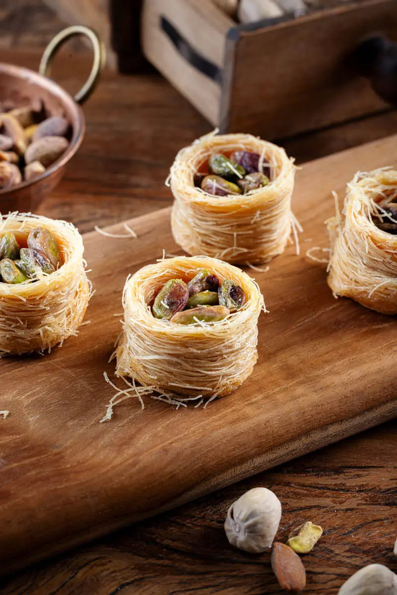 Bird's Nests Pistachio - Snacklava® - Dar Baklava