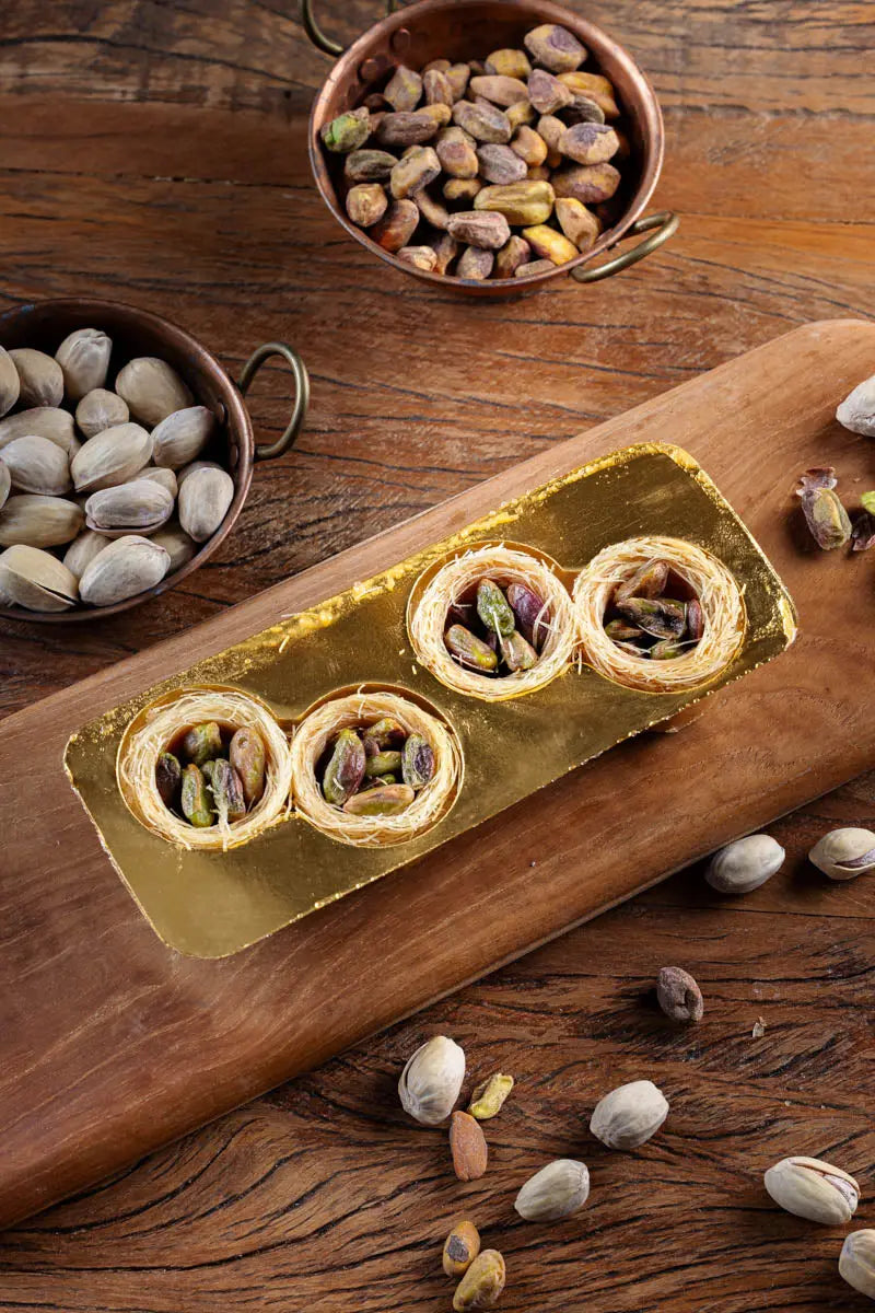 Bird's Nests Pistachio - Snacklava® - Dar Baklava
