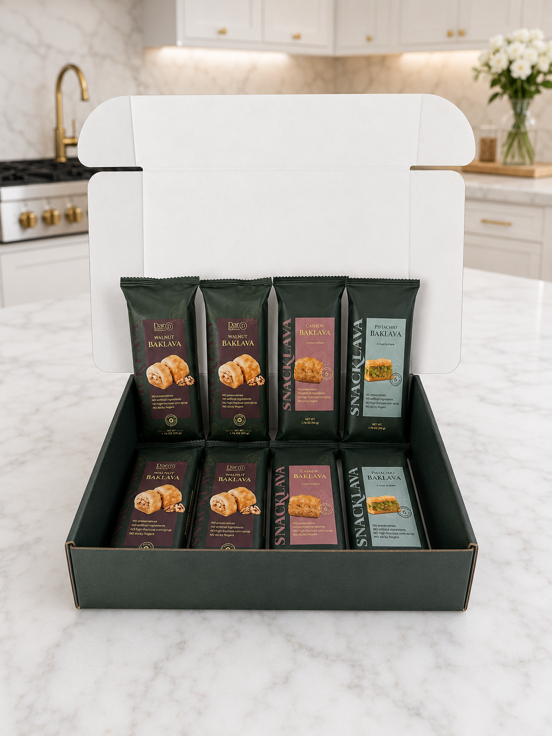 8-Pack Baklava Variety Gift Set Dar Baklava