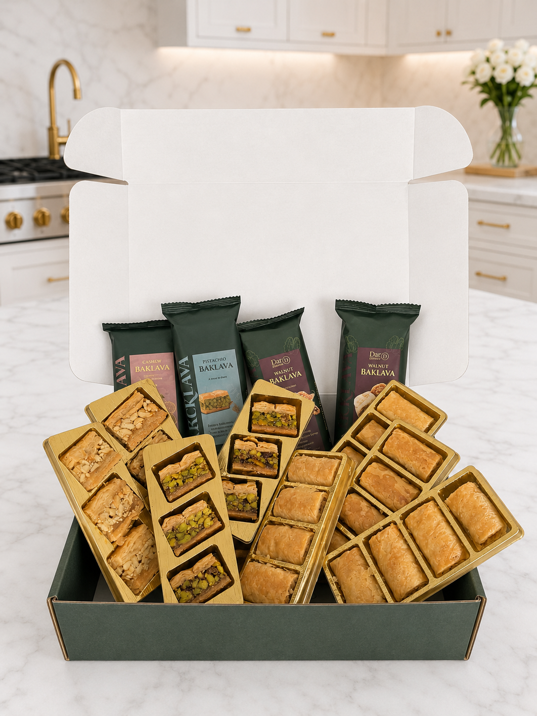 8-Pack Baklava Variety Gift Set Dar Baklava