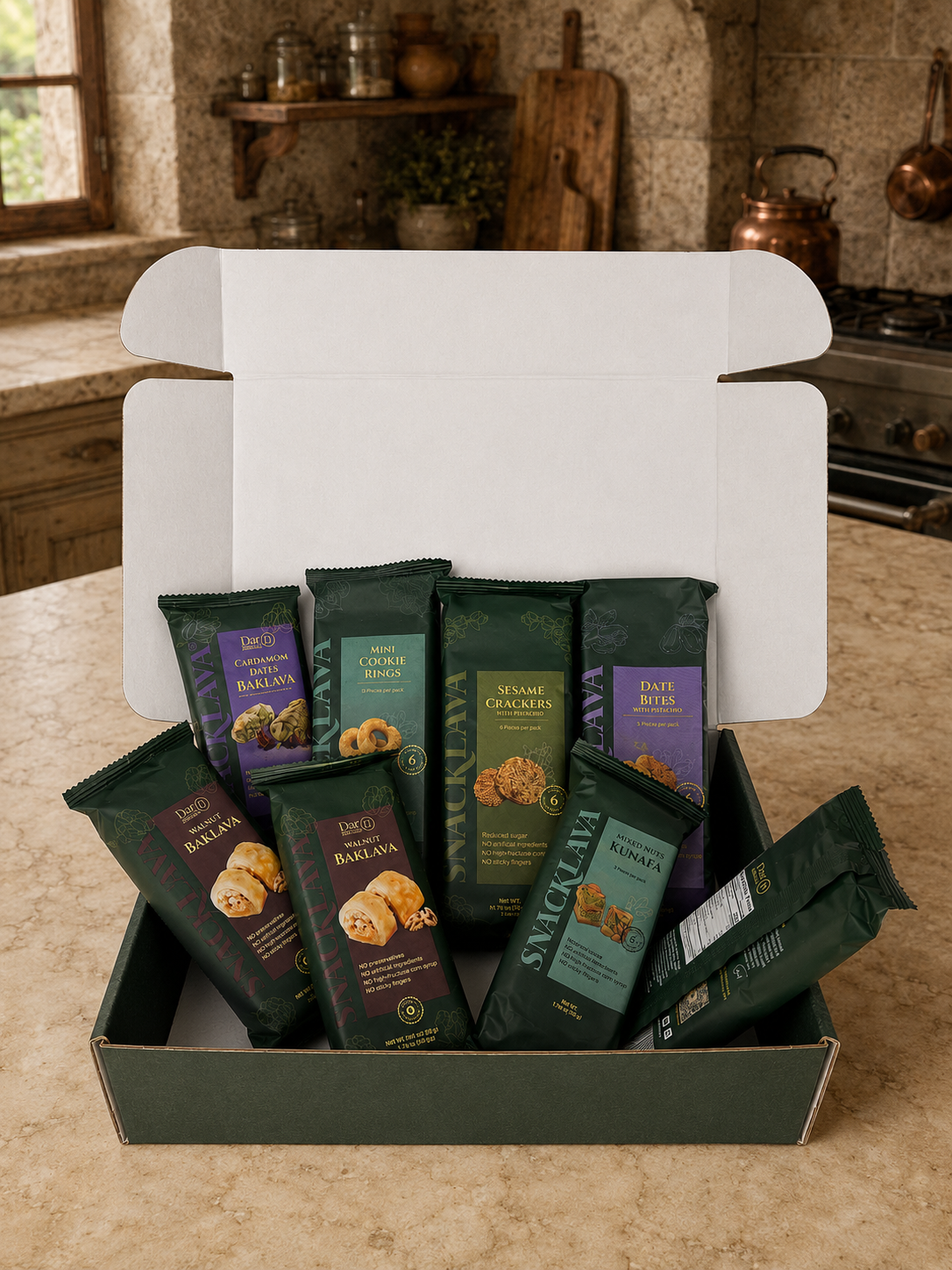 8-Pack Mix Snacklava® Gift Set Dar Baklava