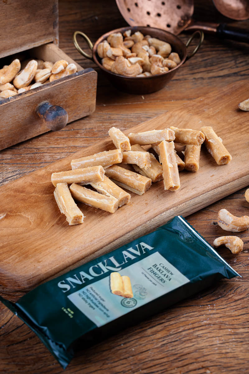 Baklava Fingers Cashew - Snacklava®