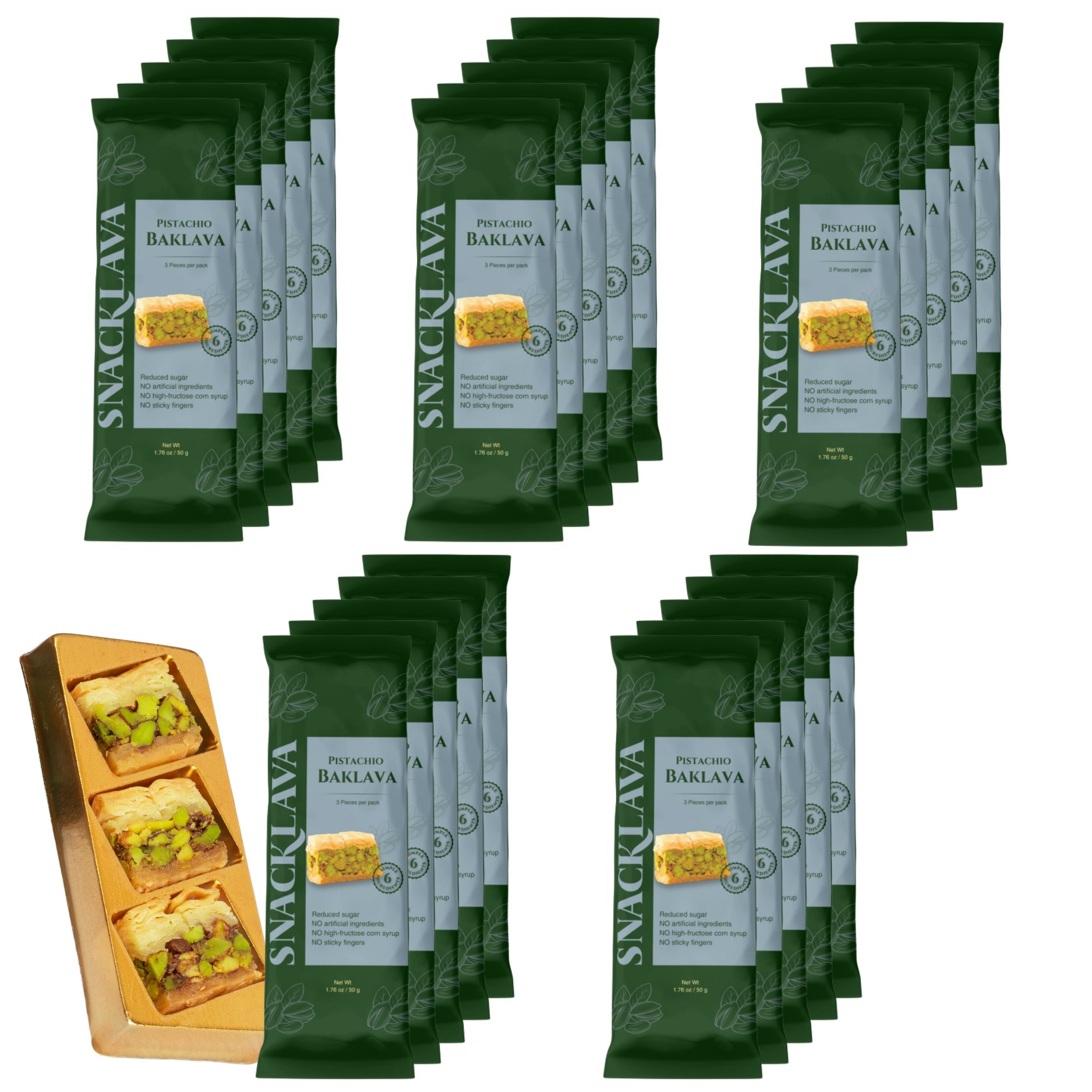 Baklava Pistachio - Snacklava®