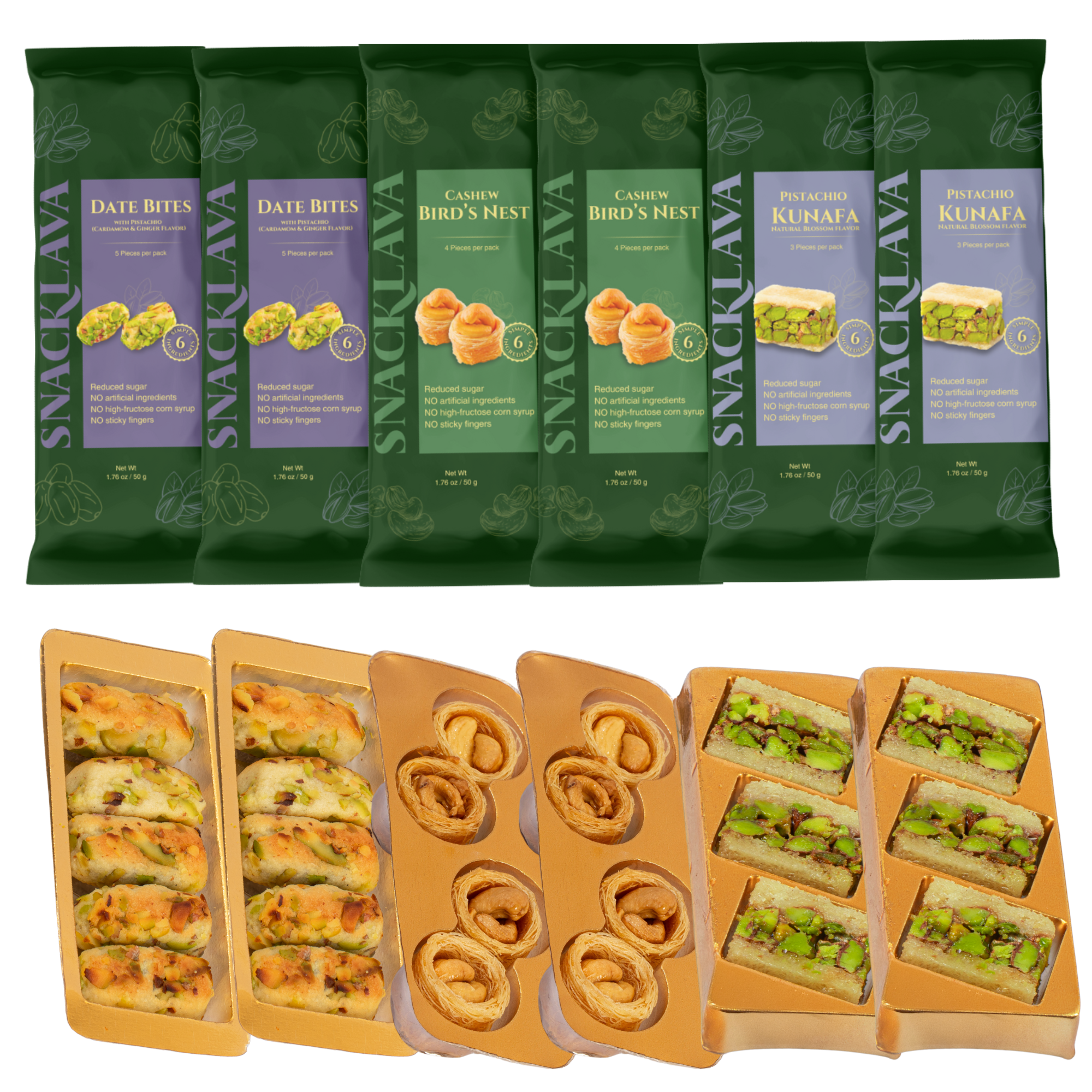 Snap & Bloom Variety Snacklava® Dar Baklava